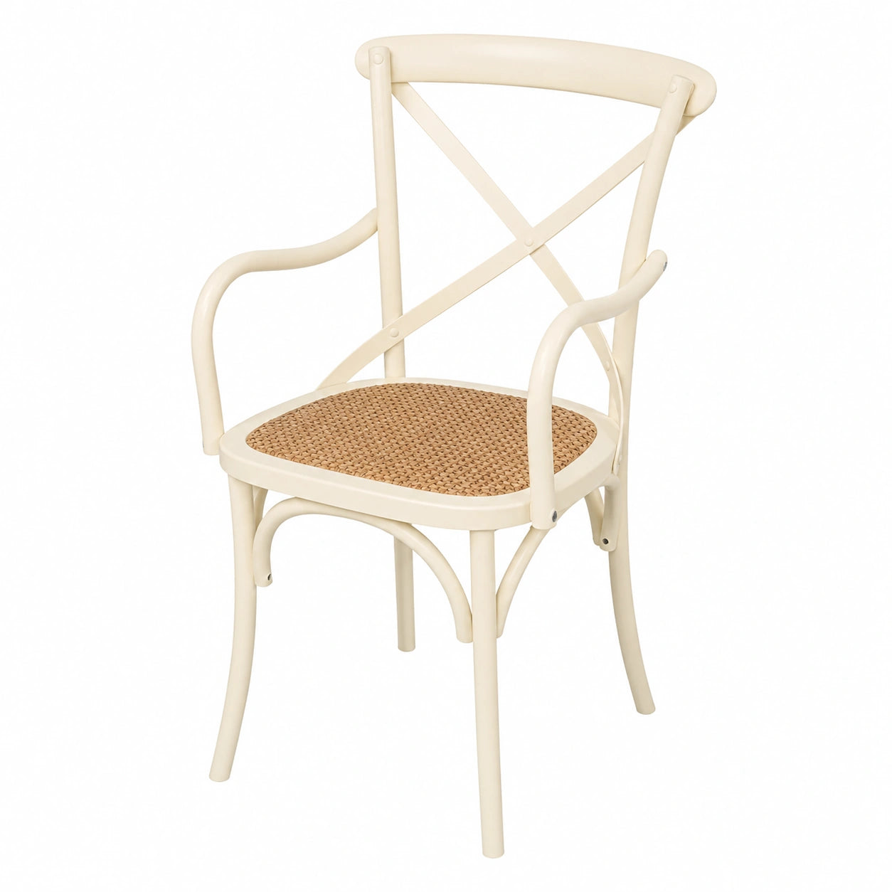 Esszimmerstühle – 89 × 43 × 50 cm, Landhausstil, aus Rattan und Holz