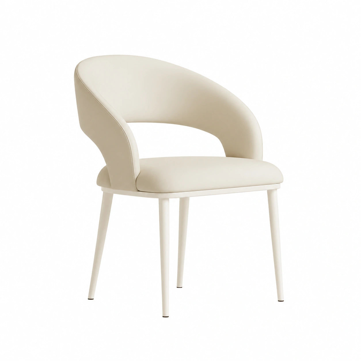 Stühle – 2er-Set, moderner Stil, gepolstert, Beige, für Esszimmer