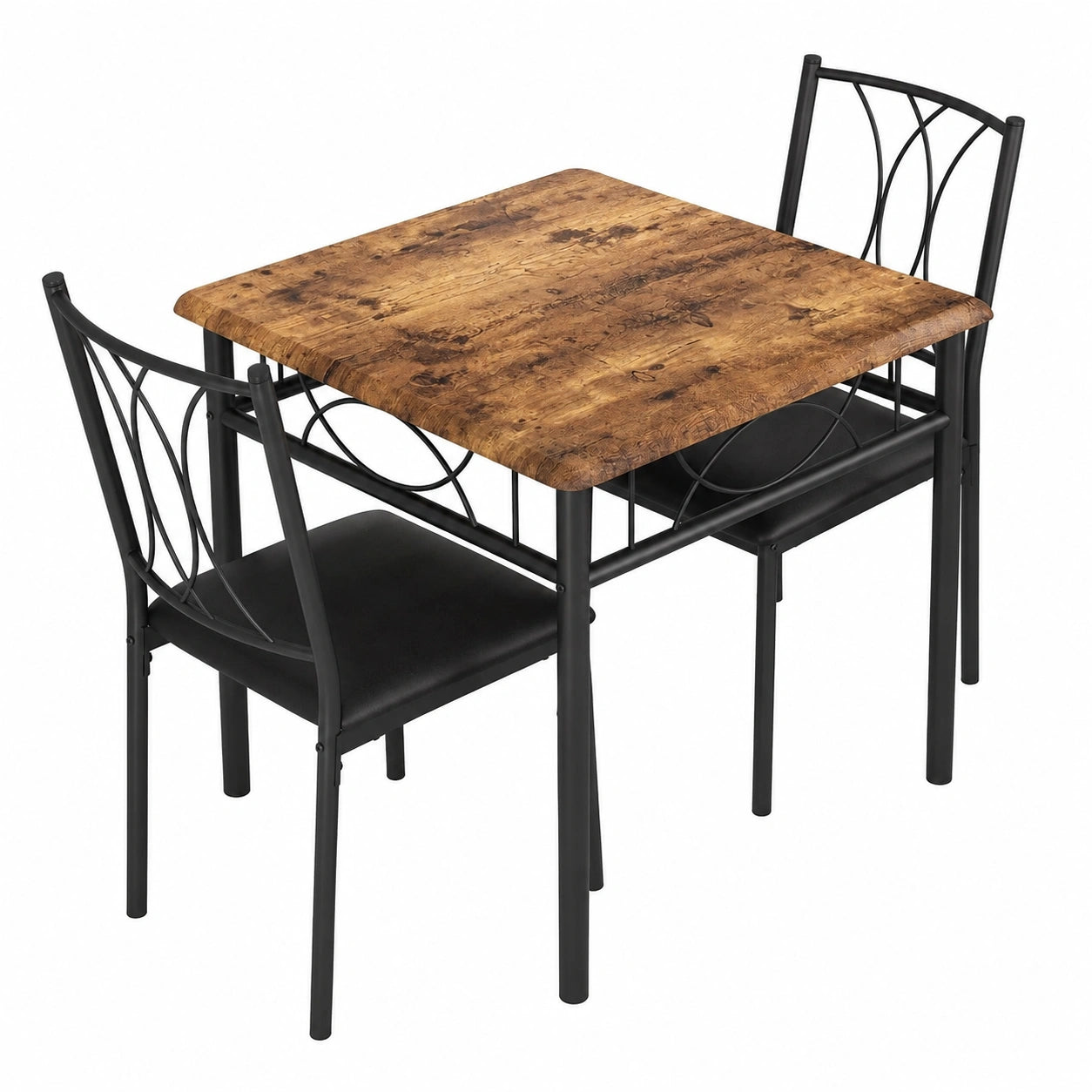 Essgruppe – 3-teilig, gepolstert, für Esszimmer, Küche und Wohnzimmer