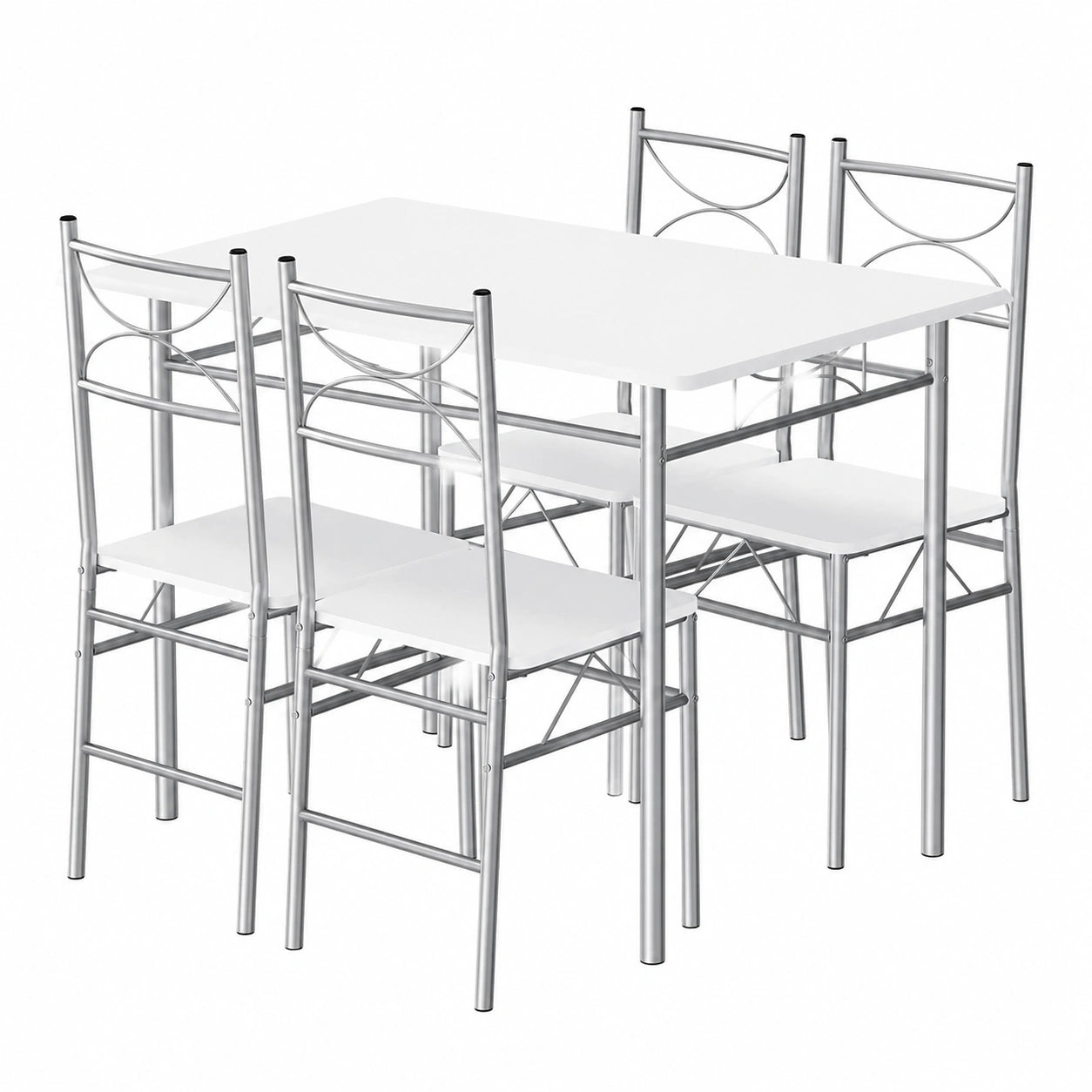 Esstisch – 4er-Set, für Esszimmer und Küche